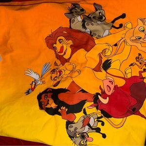 Lion king disney jersey Crew Orange